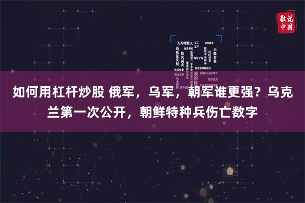 如何用杠杆炒股 俄军，乌军，朝军谁更强？乌克兰第一次公开，朝鲜特种兵伤亡数字